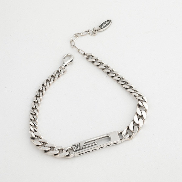 small design simple chic unique cha925 sterling silver bracelet