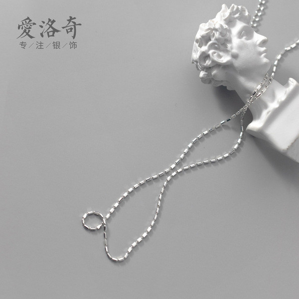 s925 sterling silver small trendy sweet necklace