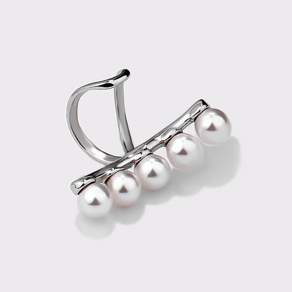 925 sterling silver pearl earrings