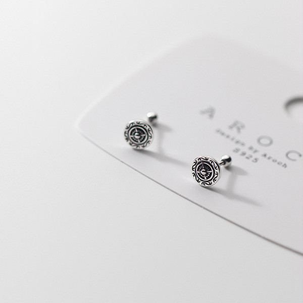 s925 sterling silver rhinestone stars earrings