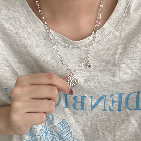 925 sterling silver heart necklace