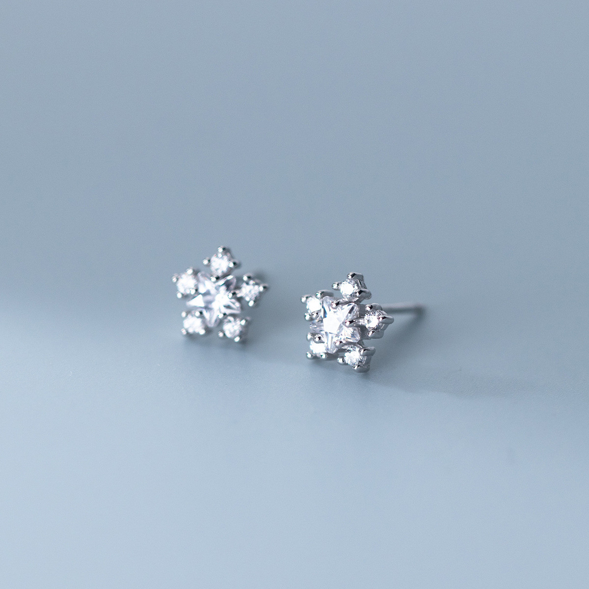 s925 sterling silver ball earrings