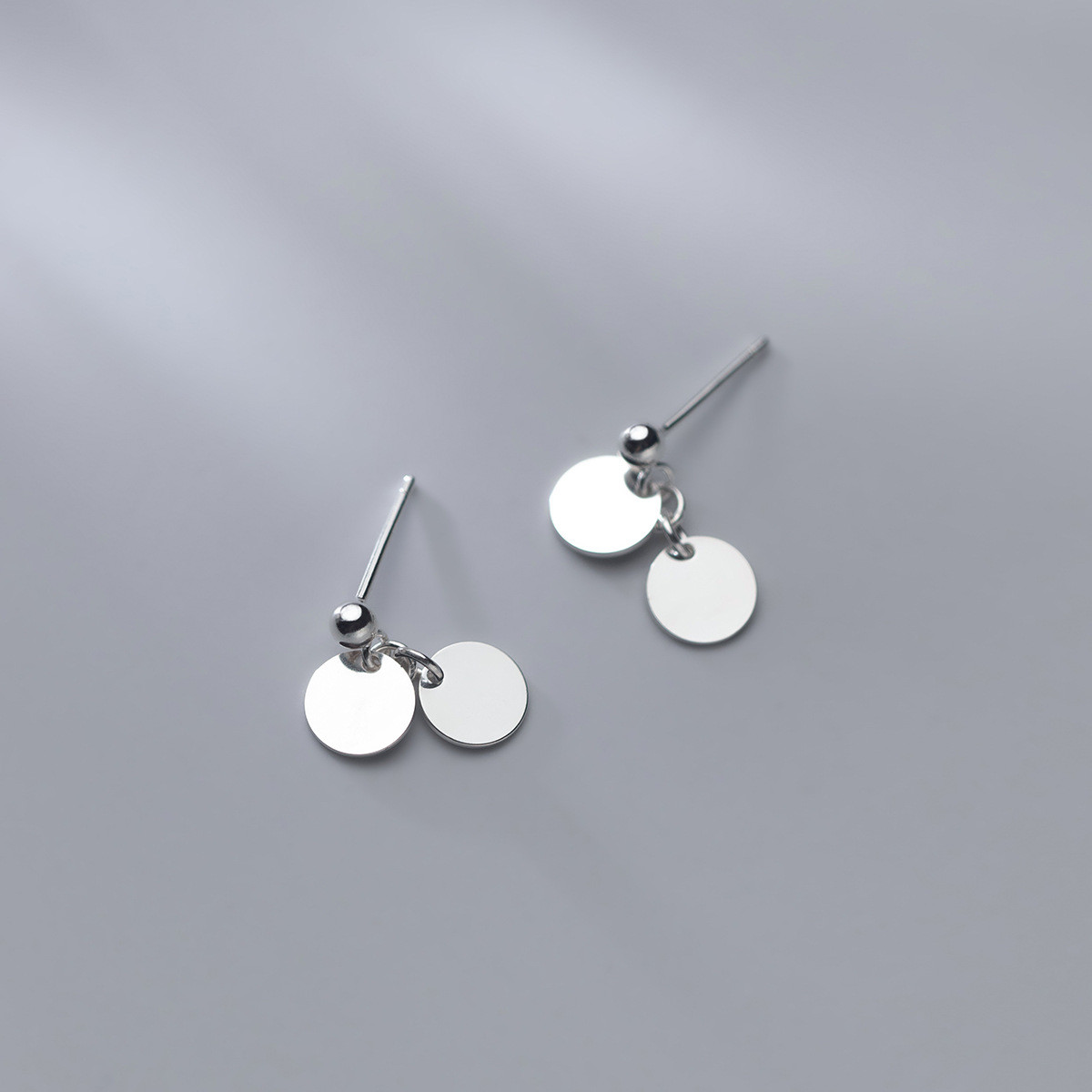 s925 sterling silver irregular weave clipon simple cute piercing earrings