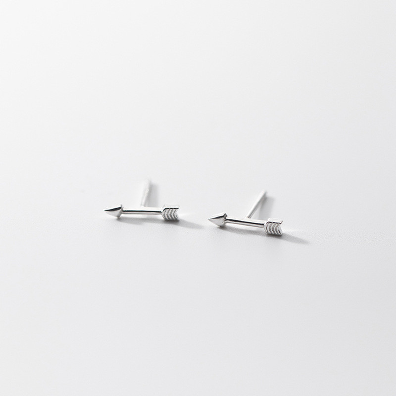 s925 sterling silver simple chic butterfly earrings