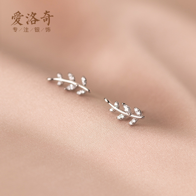 s925 sterling silver cute earrings