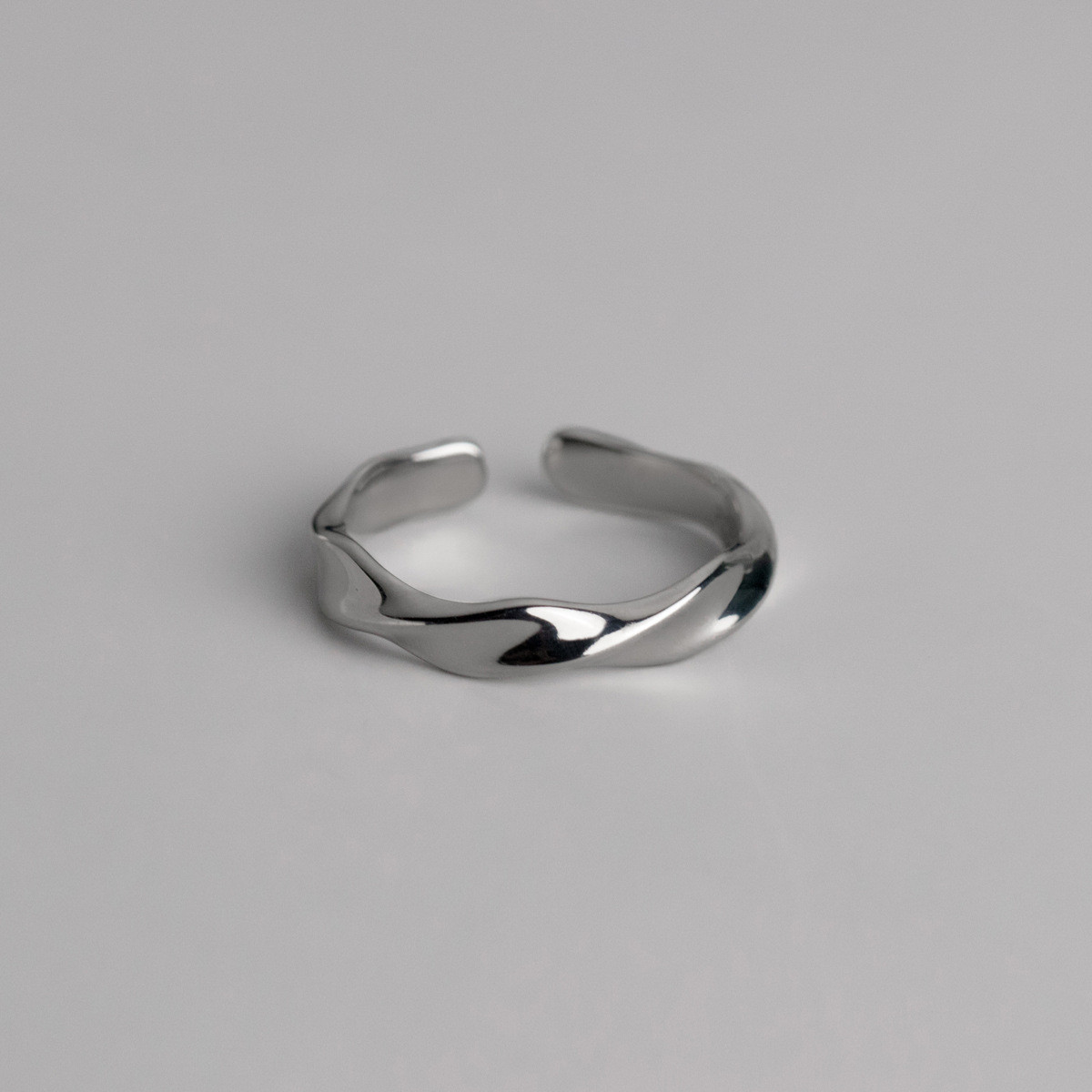 s925 sterling silver wide ring